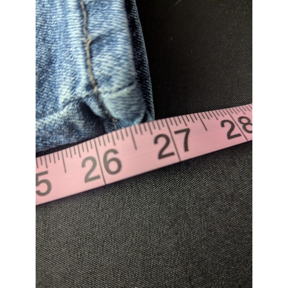 KanCan Jeans Womens 29 Blue Cargo Pants Medium‎ Wash High Rise Y2K Denim - Picture 13 of 13